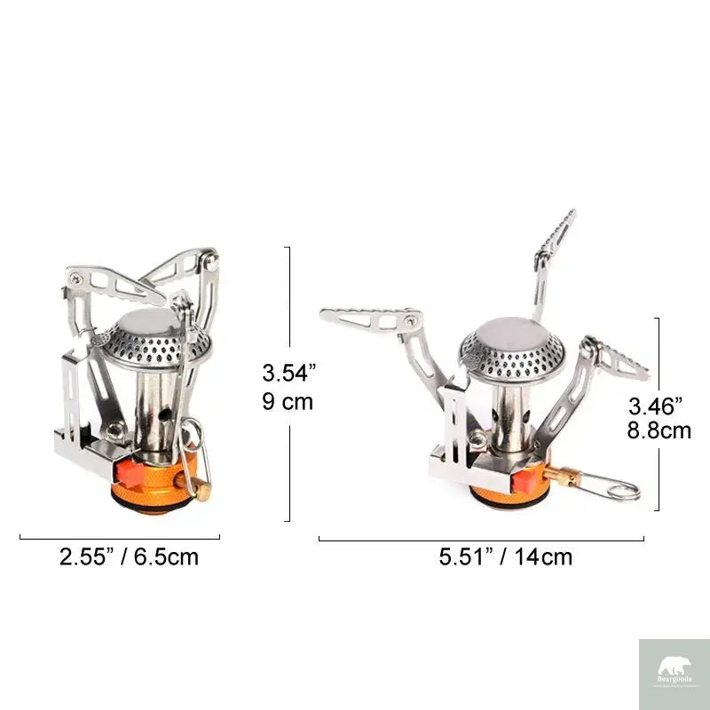 Camping One-piece Gas Stove Heater Beargoods