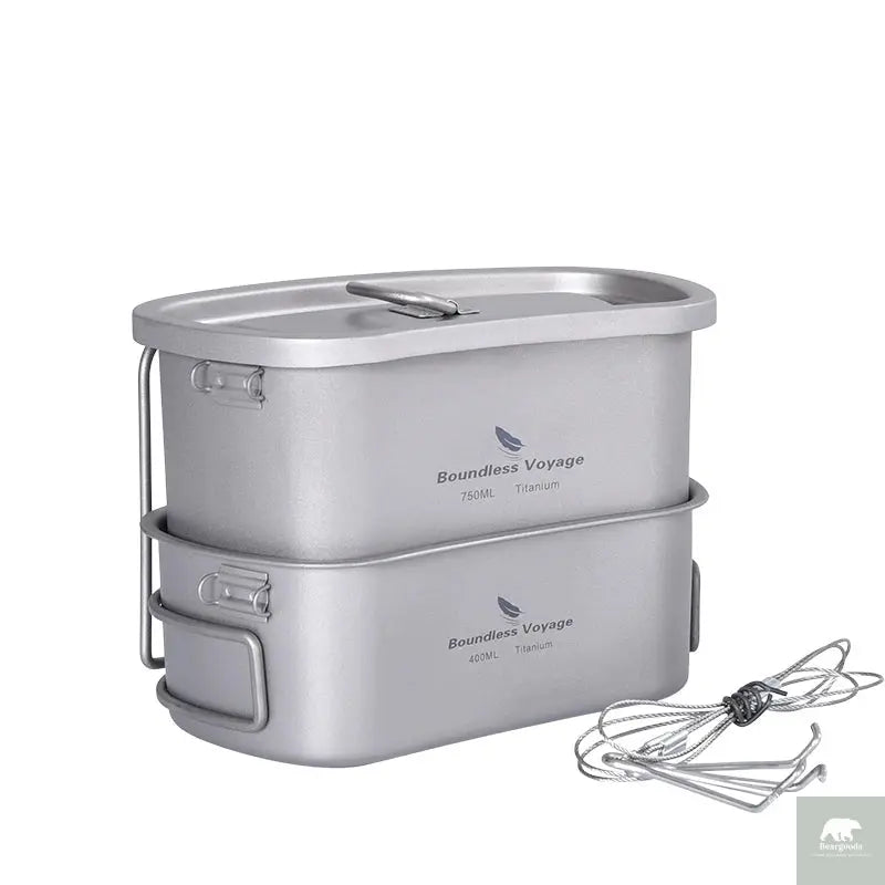 Military Canteen Titanium Cookware Beargoods