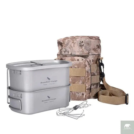 Military Canteen Titanium Cookware Beargoods