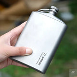 Titanium Hip Flask With Funnel 200ml/260ml Beargoods