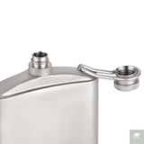 Titanium Hip Flask With Funnel 200ml/260ml Beargoods