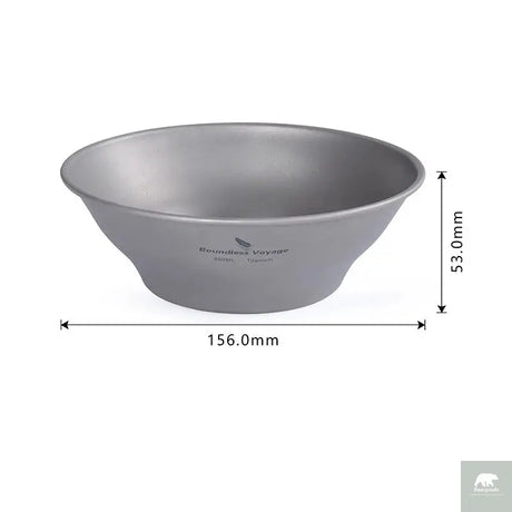 Titanium Bowl Beargoods