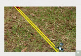 4M Durable Tent Rope Luminous High Reflective Tent Rope with Buckle Multi-Function Sturdy Tent Rope for Outdoor/Beach/Camping Beargoods