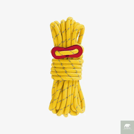 4M Durable Tent Rope Luminous High Reflective Tent Rope with Buckle Multi-Function Sturdy Tent Rope for Outdoor/Beach/Camping Beargoods