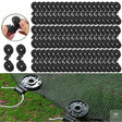 10/20/50100pcs Awning Plastic Clips Outdoor Shade Cloth Net Clip Camping Garden Tool Buildings Fence Net Fix Clamp Awning Hook Beargoods
