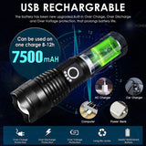 High Power Rechargeable Led Flashlight - Beargoods