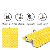 Widesea Outdoor Foldable Mat Seat Ultralight Camping Picnic Pad Waterproof XPE Foam Sitting Cushion Chair Hiking Tourist Beargoods