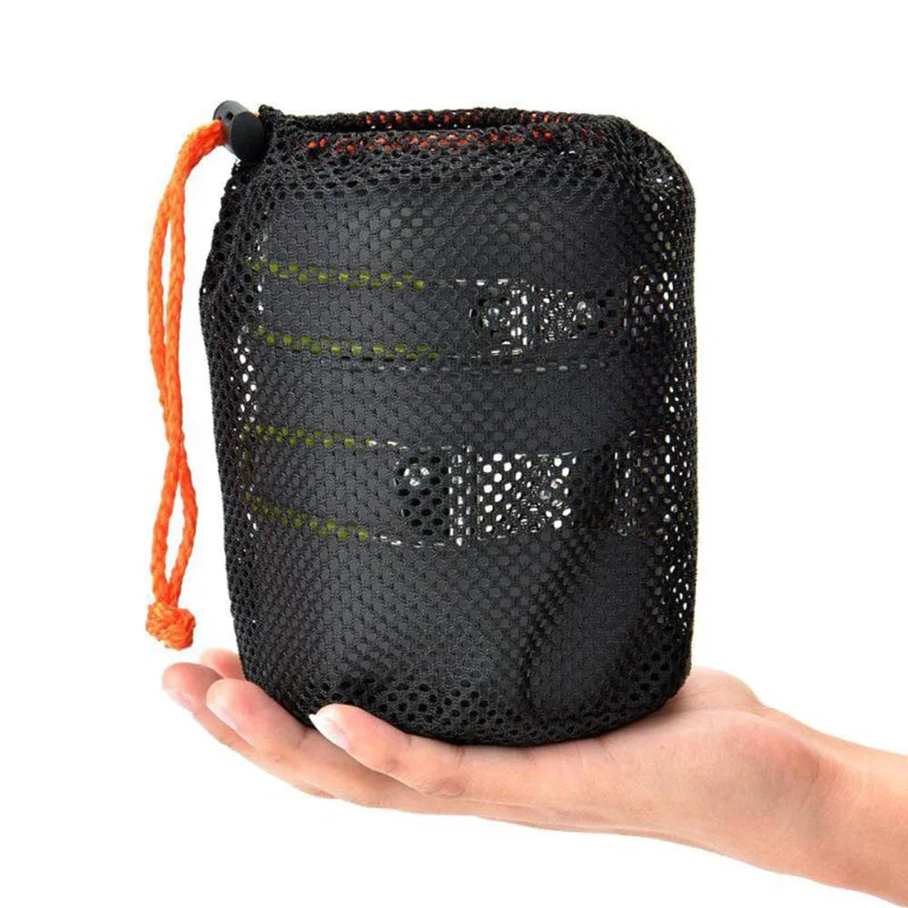 Ultralight Camping Pots Cookware Set Portable Outdoor Cooking  Tableware for Hiking Trekking Picnic Fishing Mountaineering Beargoods