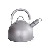 Boundless Voyage Outdoor Ultralight  Big Capacity Pot with Warning Buzzer 2L Titanium Kettle for Boiling Water Coffee Tea Beargoods