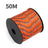 50 M 1 Roll4 Mm 7 Stand Cores Paracord for Survival Parachute Cord Lanyard Camping Climbing Camping Rope Hiking Clothesline Beargoods