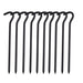 Aluminium Alloy Tent Pegs With Hooks 10pcs Beargoods