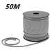50 M 1 Roll4 Mm 7 Stand Cores Paracord for Survival Parachute Cord Lanyard Camping Climbing Camping Rope Hiking Clothesline Beargoods