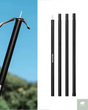 Naturehike Canopy Poles 2pcs High Strength Reinforced Multi-Purpose Support Pole Outdoor Camping Tents Porch General Steel Pipe Beargoods