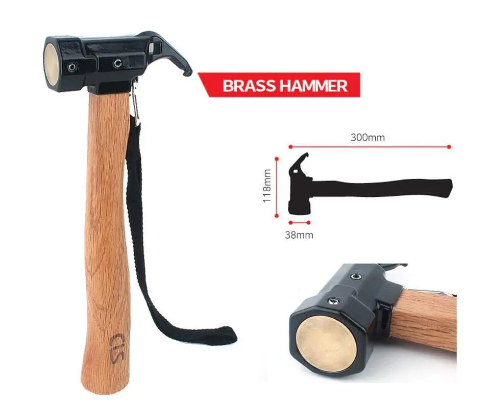 Multi-function Hammer with Strap - Beargoods