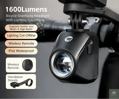 Intelligent Cycle Handlebar Headlight Beargoods