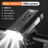 1600 Lumen Dual LED Bike Light Beargoods