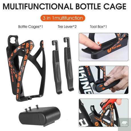 Multifunctional Bicycle Bottle Holder Beargoods
