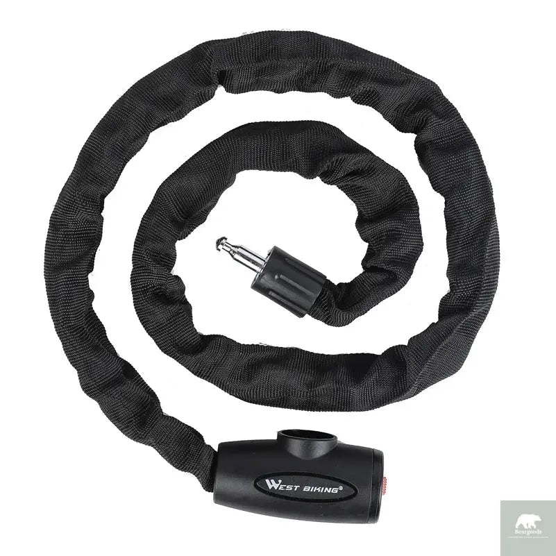 Bicycle Anti-Theft Chain Lock with 2 Keys Beargoods