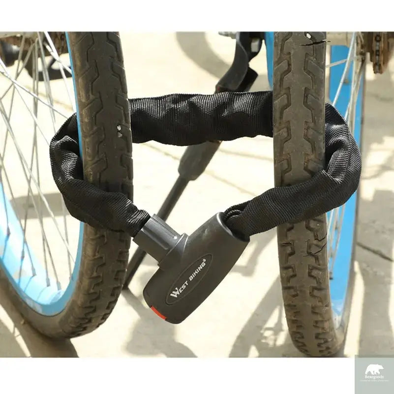 Bicycle Anti-Theft Chain Lock with 2 Keys Beargoods