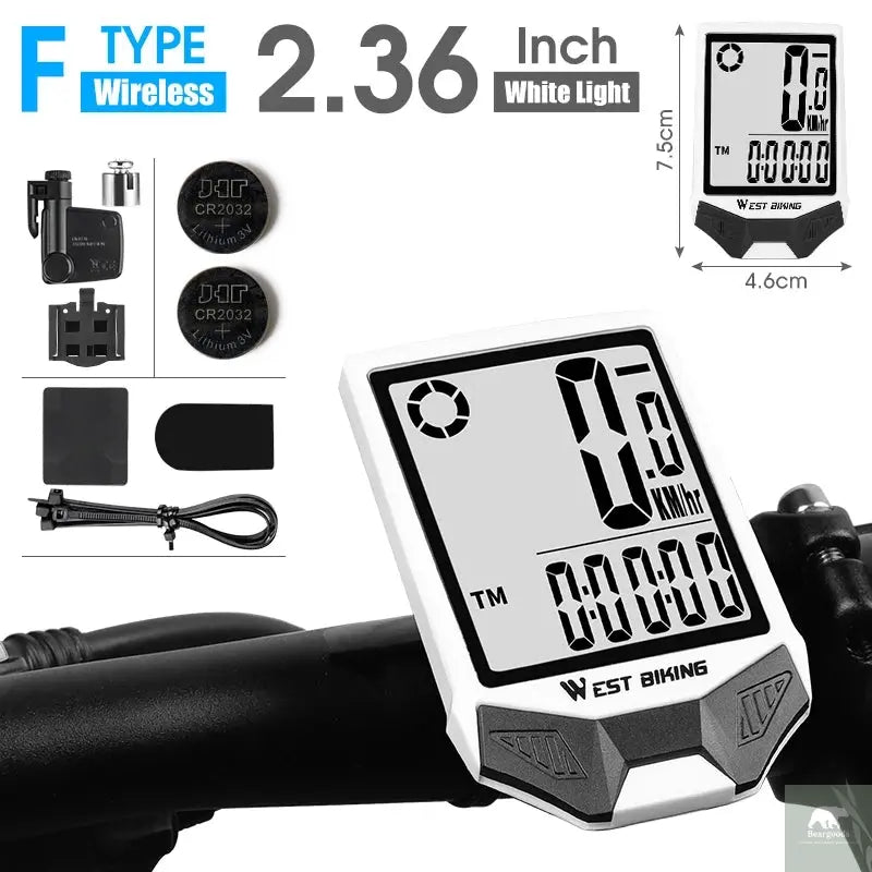 Waterproof Wireless Bicycle Computer Beargoods