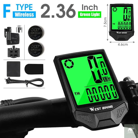 Waterproof Wireless Bicycle Computer Beargoods