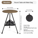 Round Table with Light Stand Ultralight