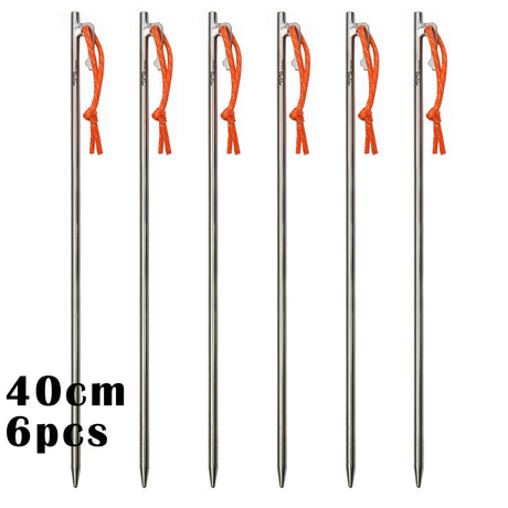 Titanium Alloy Tent Pegs