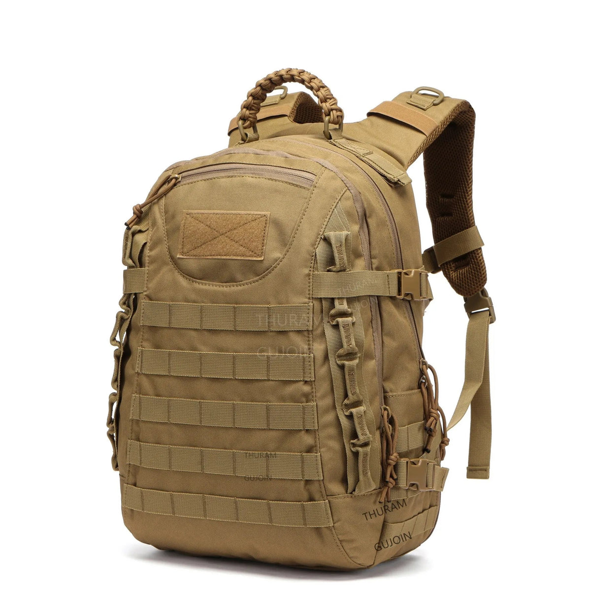 38L Tactical Backpack Style, Large Capacity Waterproof Outdoor Rucksack with MOLLE System, Hiking Camping Travel Bug Out Bag Beargoods