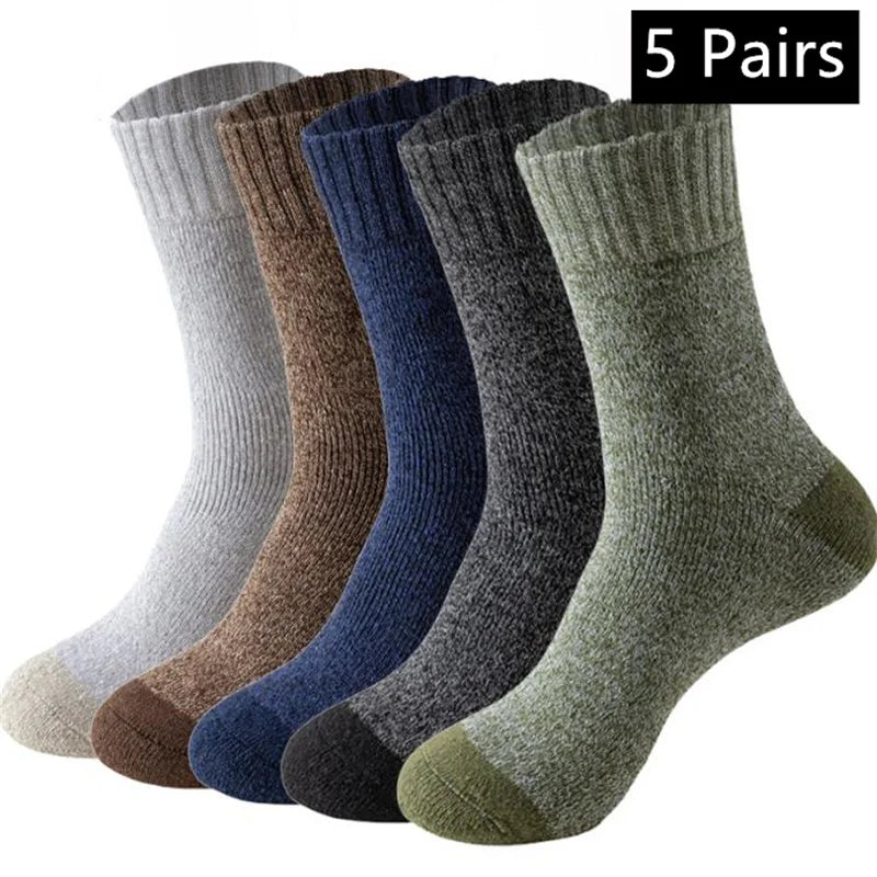 SummitGround Merino Wool Hiking Socks – 5 Pairs Beargoods