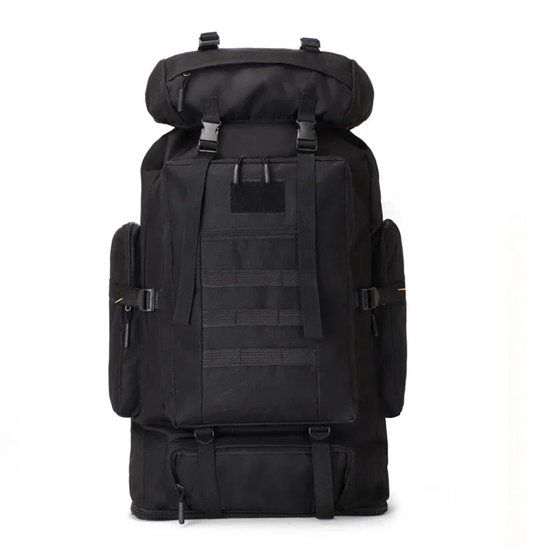 80L/100L  Mountaineering Bag Climb Bag Tactical Backpacks Large Backpack Outdoors Hiking Camping Travel Bags Beargoods