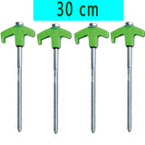 4pcs Heavy Duty Tent Stakes