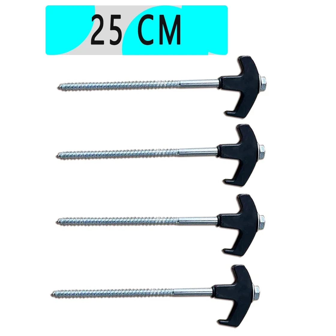 4pcs Heavy Duty Tent Stakes