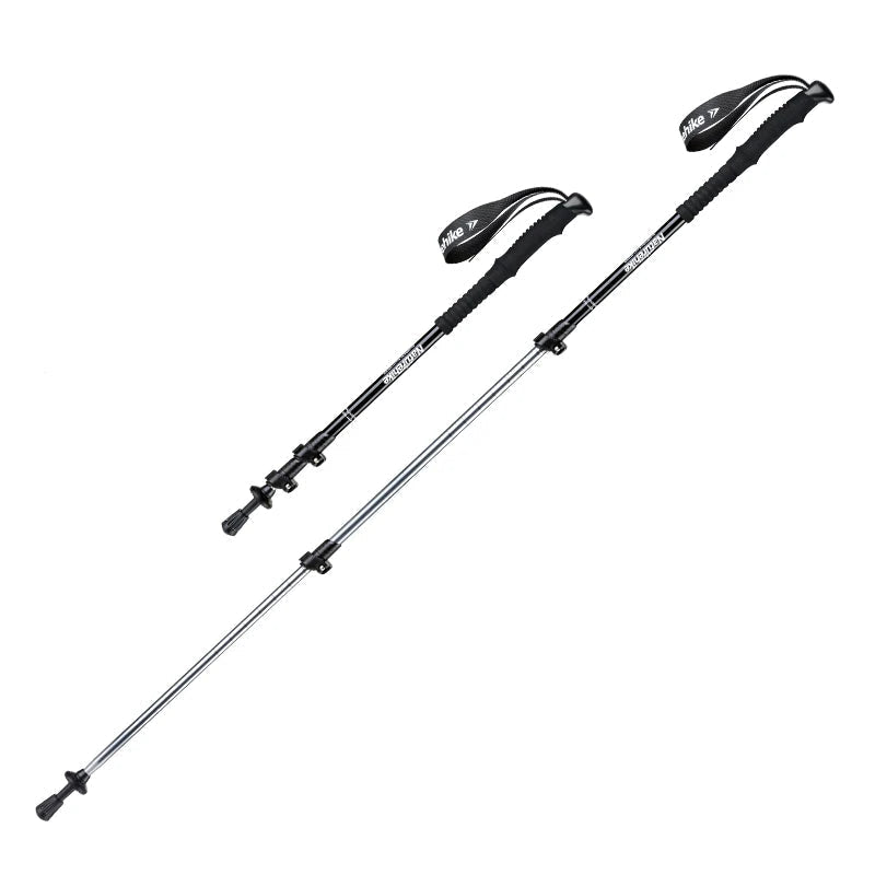 Naturehike Hiking Poles Three Sections Of Aluminum Pole For Mountaineering Hiking Skiing Travel Poles Climbing Trekking Pole Beargoods