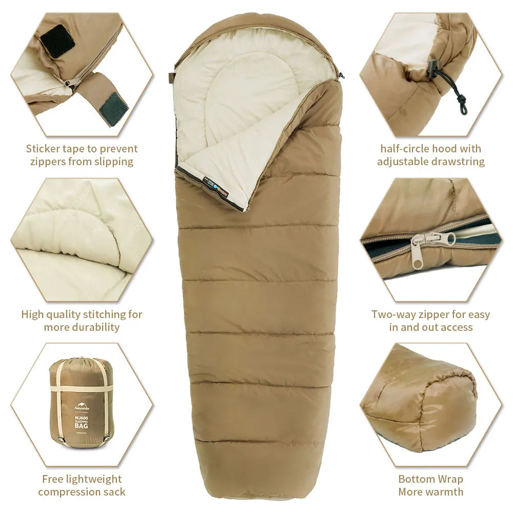 Lightweight Mummy Sleeping Bag - Beargoods