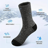 SummitGround Merino Wool Hiking Socks – 5 Pairs Beargoods