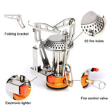 Camping One-piece Gas Stove Heater