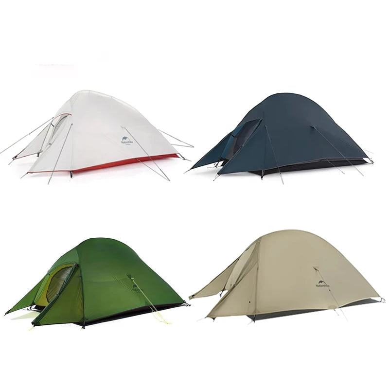 Naturehike Cloud Up 1 2 3 Person Camping Tent Ultralight Waterproof Trekking Tents Hiking Backpacking Shelter Tent Travel Tent Beargoods