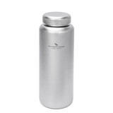 Boundless Voyage Titanium Water Bottle 0.95L Wide Mouth & Leakproof Flask Single Layer Canteen for Backpacking Travel Camp 3018D Beargoods