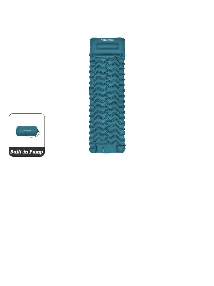 Naturehike Inflatable Mattress Built in Pump Camping Mattress Ultralight Outdoor Sleeping Pad Folding Hiking Sleeping Air Mats Beargoods