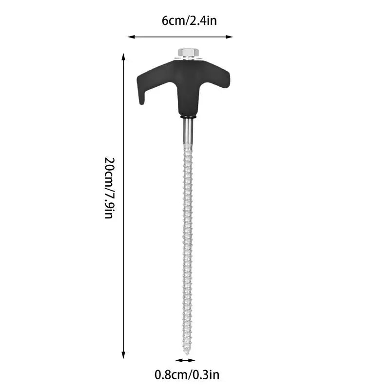 Screw in Tent Stakes 15pcs