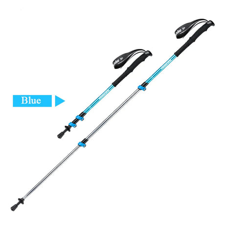 Naturehike Hiking Poles Three Sections Of Aluminum Pole For Mountaineering Hiking Skiing Travel Poles Climbing Trekking Pole Beargoods