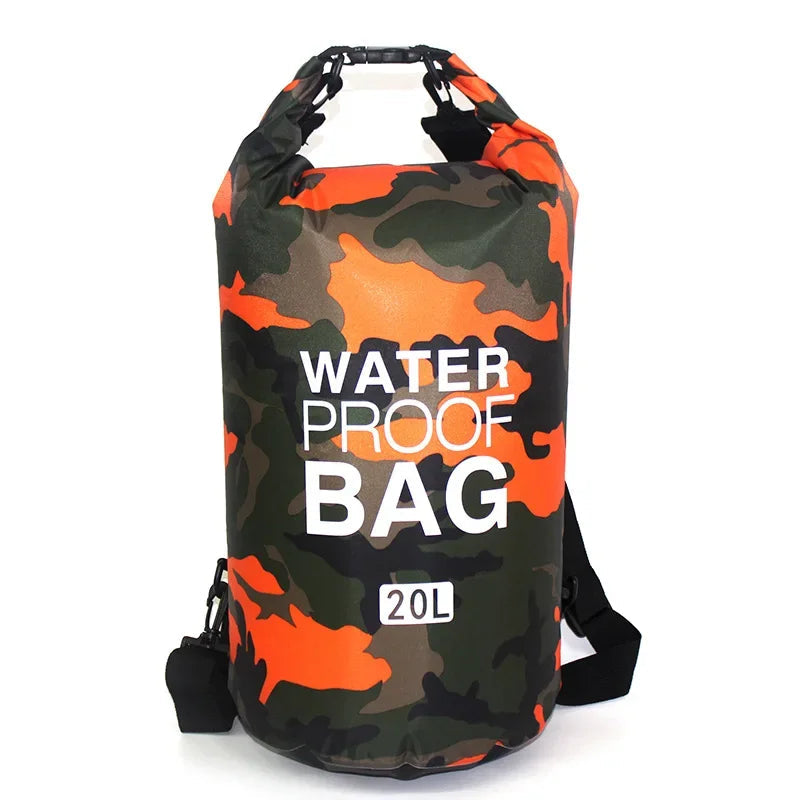 Dry Bag Waterproof for Women Men,2/5/10/15/20/30L Outdoor Sports Bag for Swimming Boating Kayaking Rafting River Trekking Beargoods