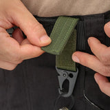 Tactical Carabiner Nylon Key Hook