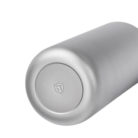 Boundless Voyage Titanium Water Bottle 0.95L Wide Mouth & Leakproof Flask Single Layer Canteen for Backpacking Travel Camp 3018D Beargoods