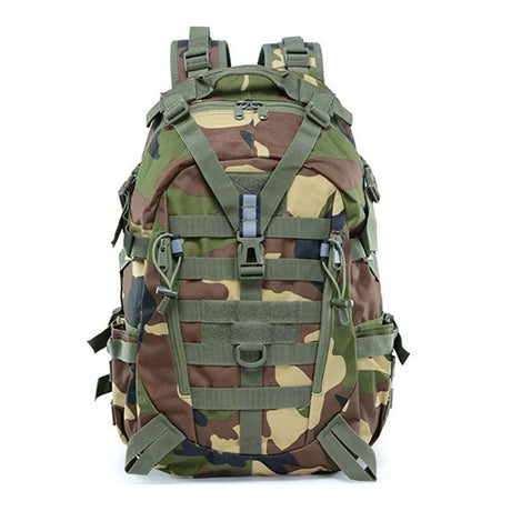 40L Camping Hiking Backpacks Tactical Backpack for Men/women Reflective Outdoor Climbing Rucksack Bag Survival Molle Travel Bags Beargoods