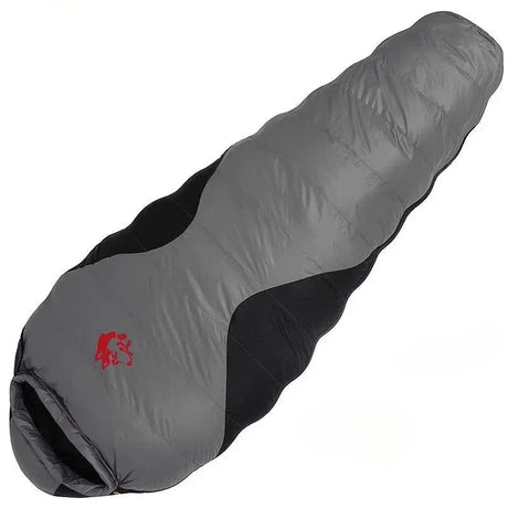 JUNGLE KING CY660 4 Seasons 3 Kinds of Thickness Camping Travel Hiking White Duck Down Feather Filled Mummy Down Sleeping Bags Beargoods