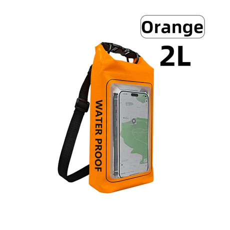 2L/5L PVC Swimming Waterproof Bag,Mobile Phone Waterproof Dry Bag for Trekking Drifting Rafting Surfing Boating Storage Bag Beargoods