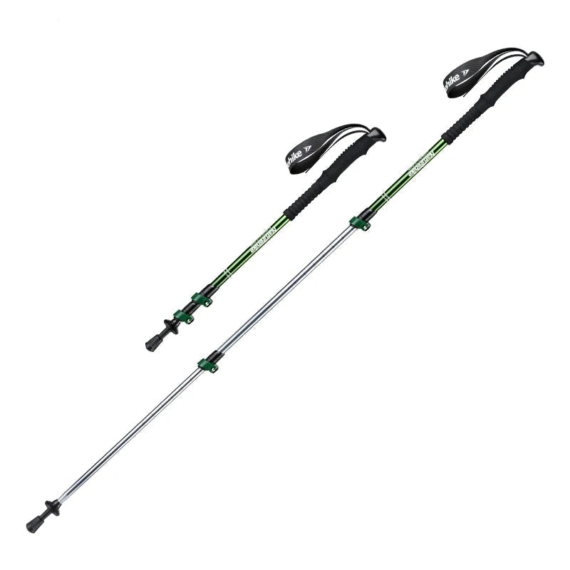 Naturehike Hiking Poles Three Sections Of Aluminum Pole For Mountaineering Hiking Skiing Travel Poles Climbing Trekking Pole Beargoods