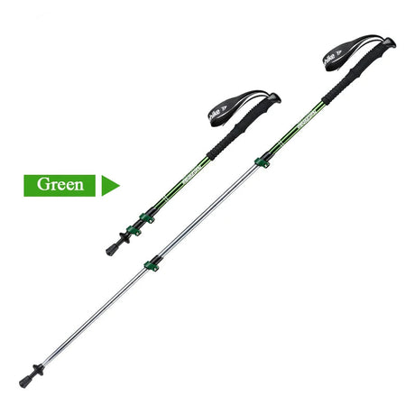 Naturehike Hiking Poles Three Sections Of Aluminum Pole For Mountaineering Hiking Skiing Travel Poles Climbing Trekking Pole Beargoods