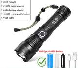 High Power Rechargeable Led Flashlight - Beargoods